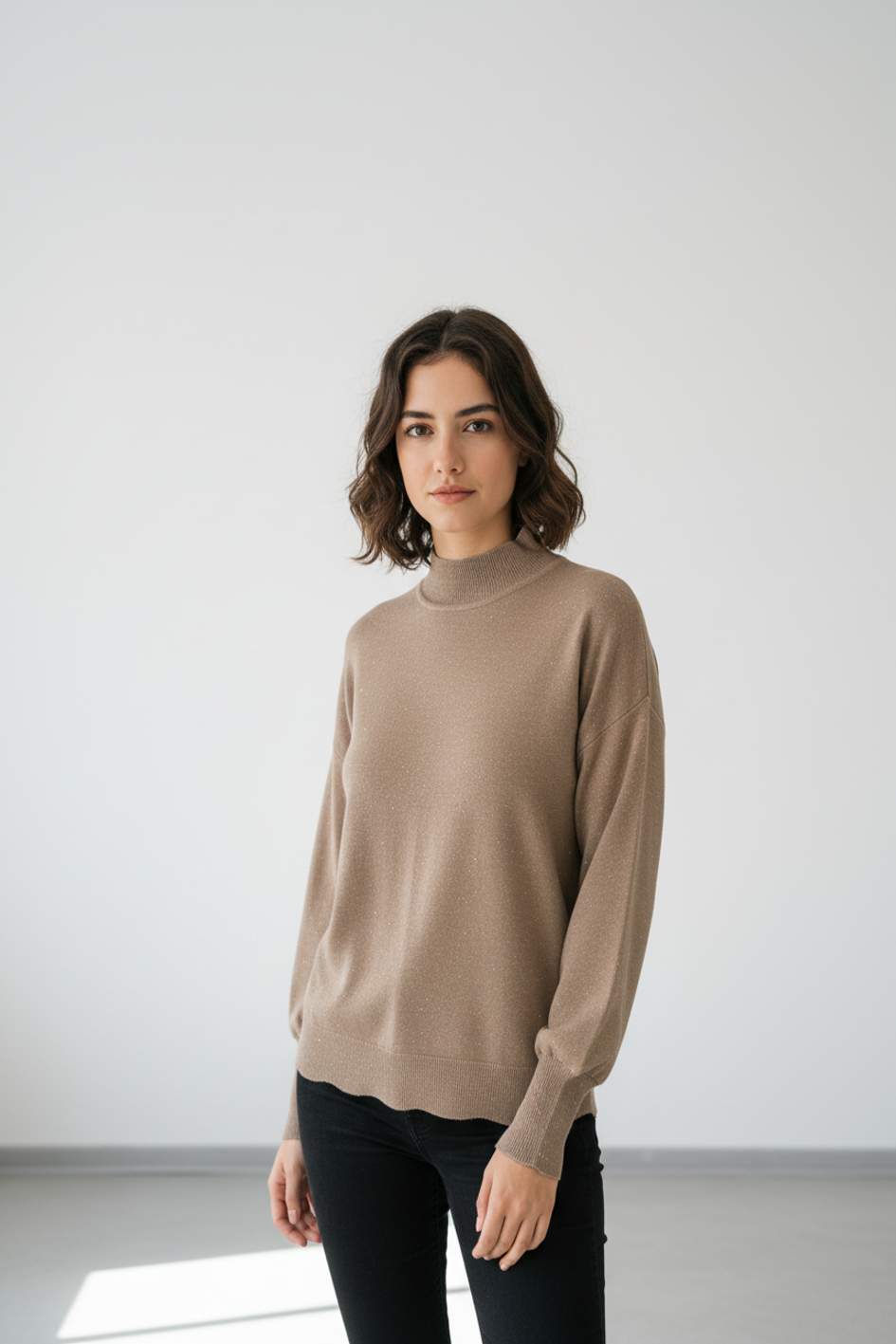 Jersey WNT Melange Caído Beige