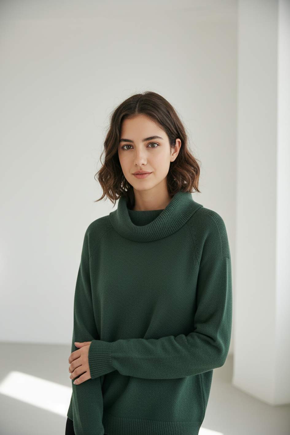 Jersey WNT Jacquard Peluche Verde