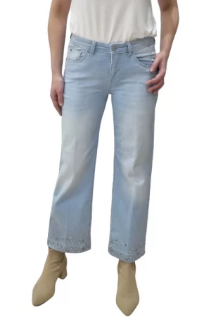 Jeans MAC Culotte Hem Glam