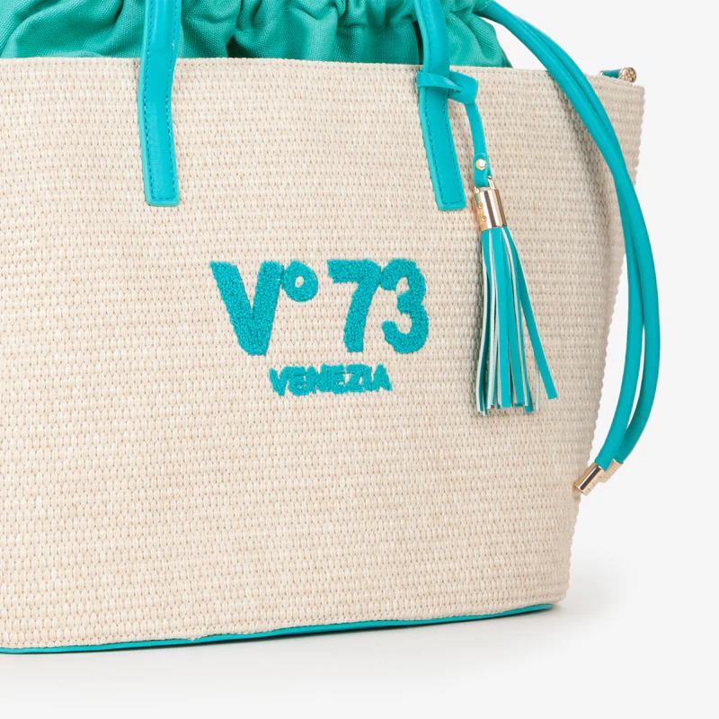 Bolso Shopping Turquesa V73 Inge - Imagen 3