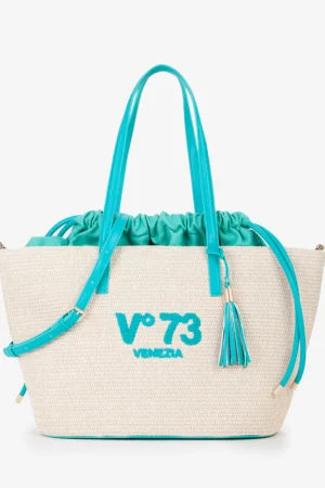 Bolso Shopping Turquesa V73 Inge