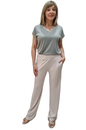 Pantalón Fluido Crudo Trovels