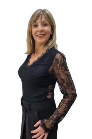 Top Encaje Negro Rinascimento