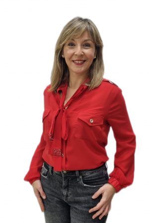 Camisa Gasa Roja Di Lora