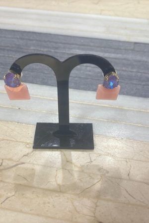 Pendientes Piedra Cuadrada