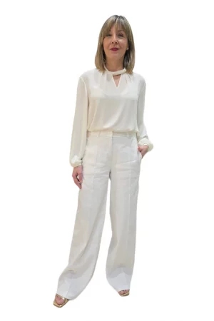 Pantalón Cambio Lino Cloud Dancer