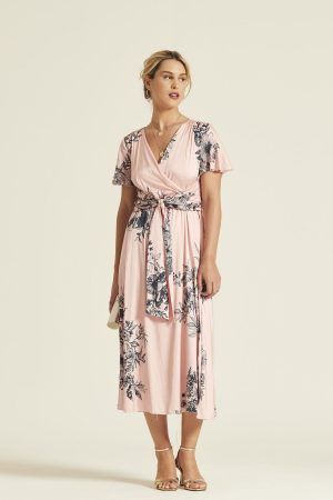 Vestido Lepuy Raso Estampado Oky