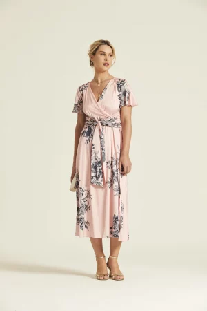 Vestido Lepuy Raso Estampado Oky