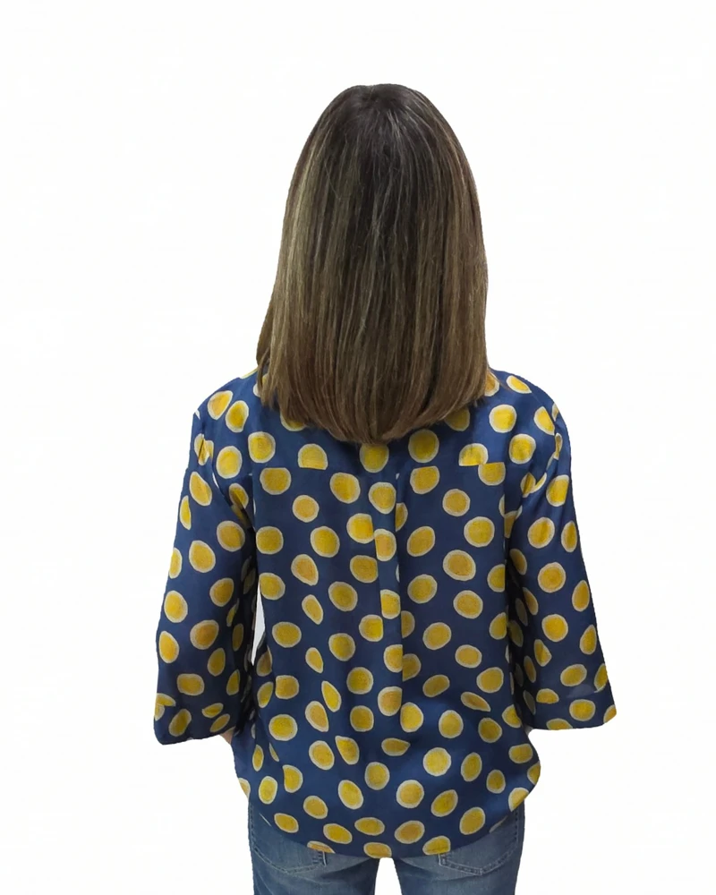 Blusa Estampada Topos Trovels - Imagen 5