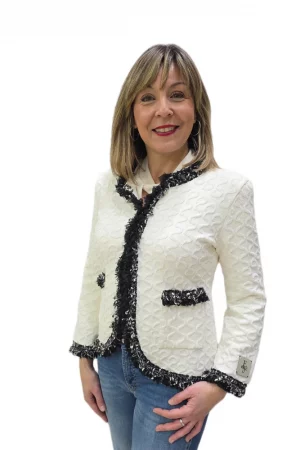 Chaqueta Ondas Crudo Extreme Collection Ludovica