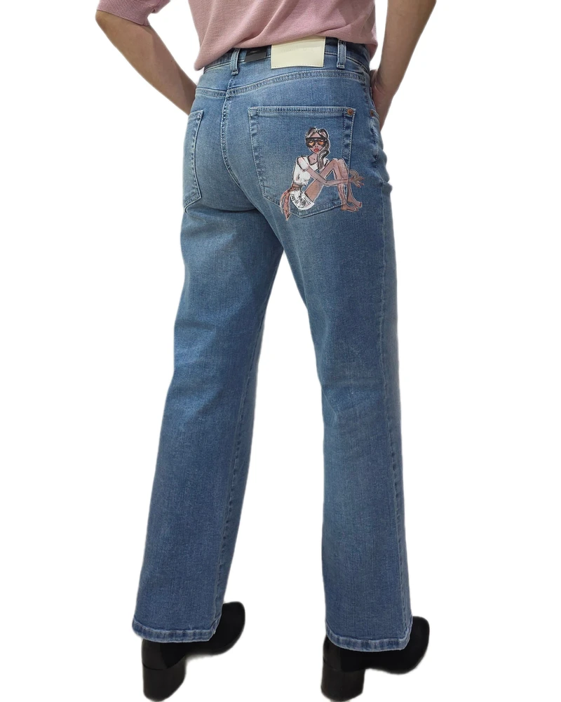 Jeans Recto Cambio Gini - Imagen 3