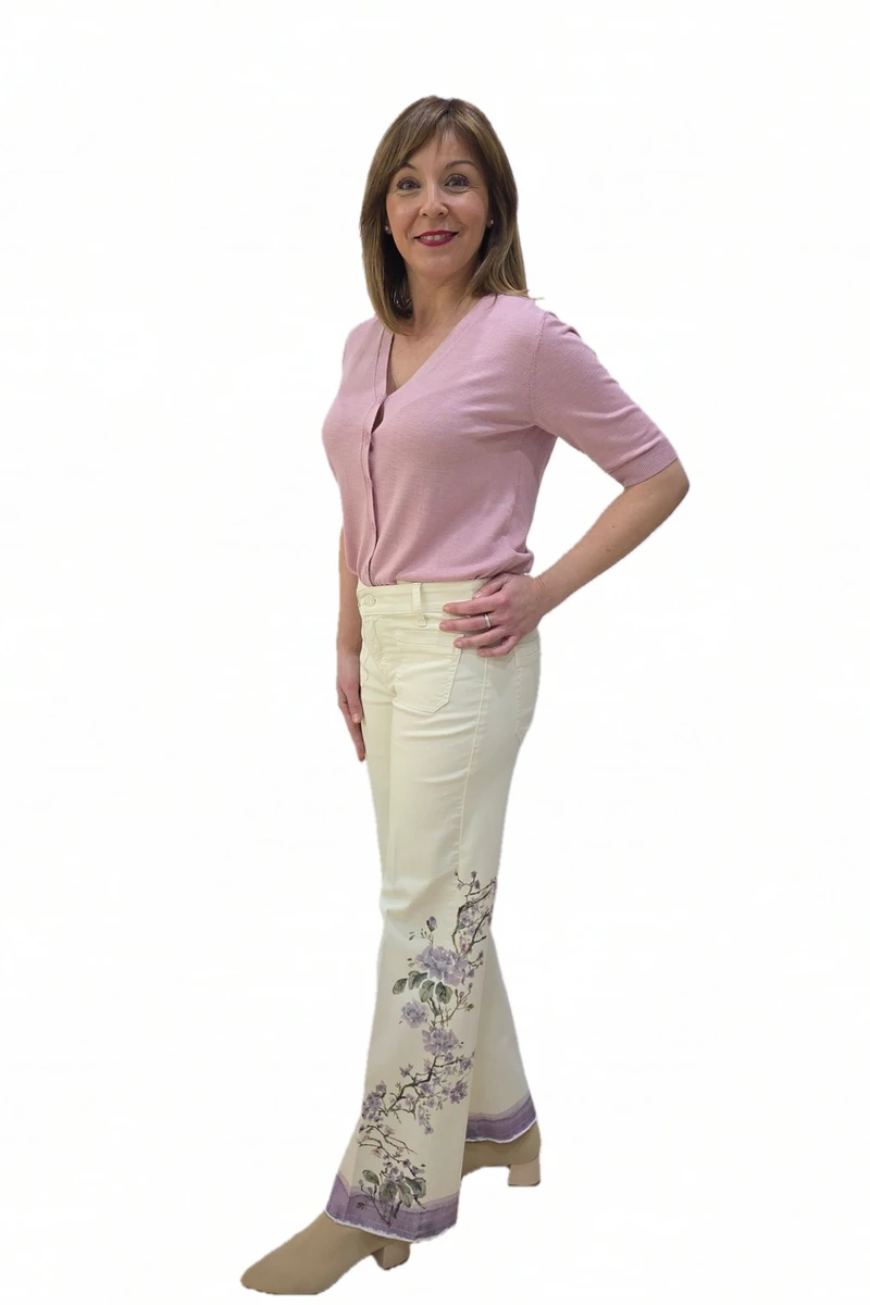 Pantalón Cambio Flores Tess Pocket - Imagen 4