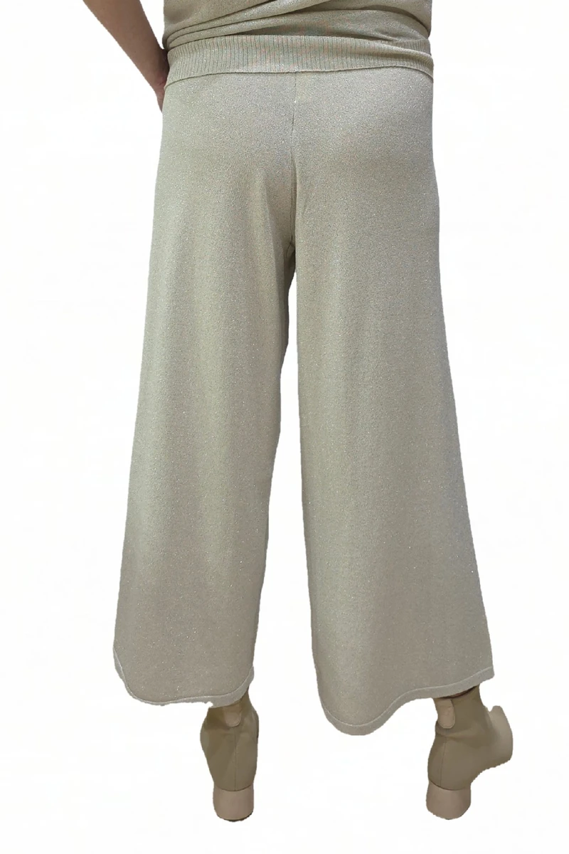 Pantalón Lúrex Dorado WNT - Imagen 3