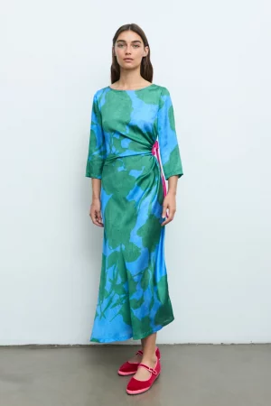 Vestido Manga Francesa Aldo Martins