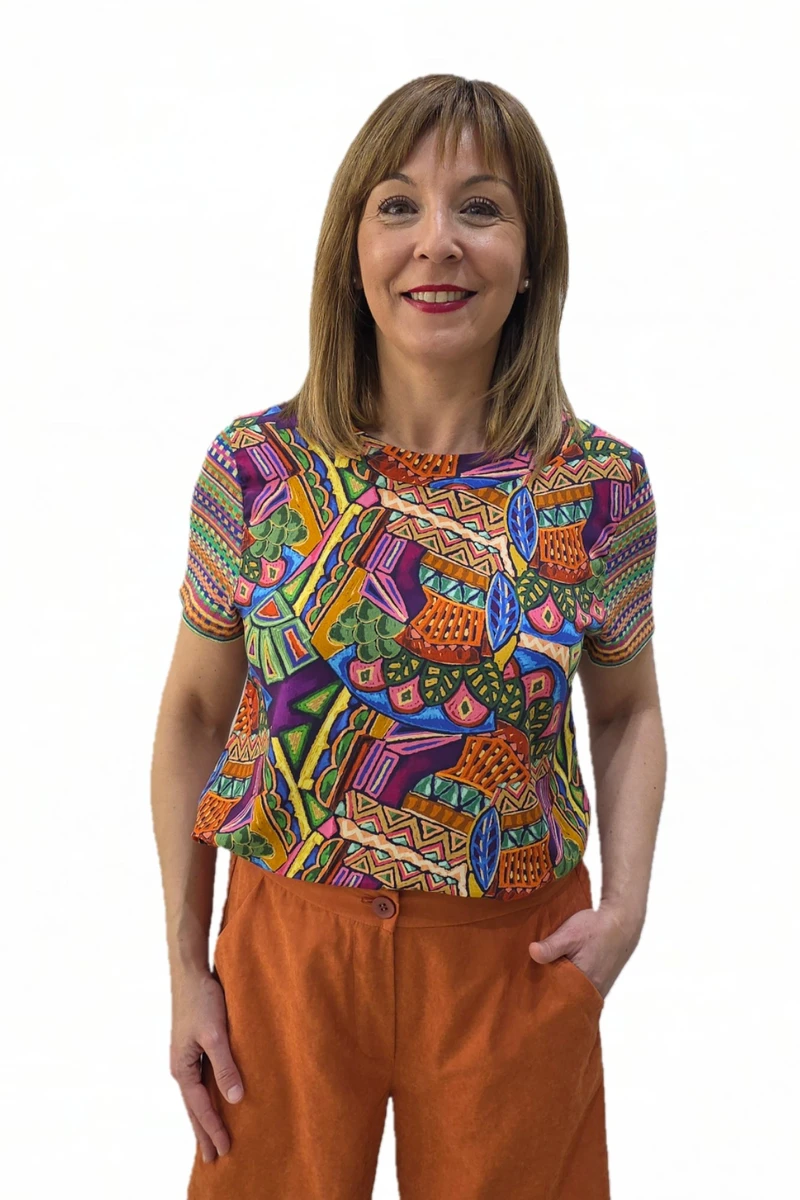 Blusa Estampada Aldo Martins - Imagen 6