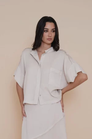 Camisa Flecos Manga Corta WNT