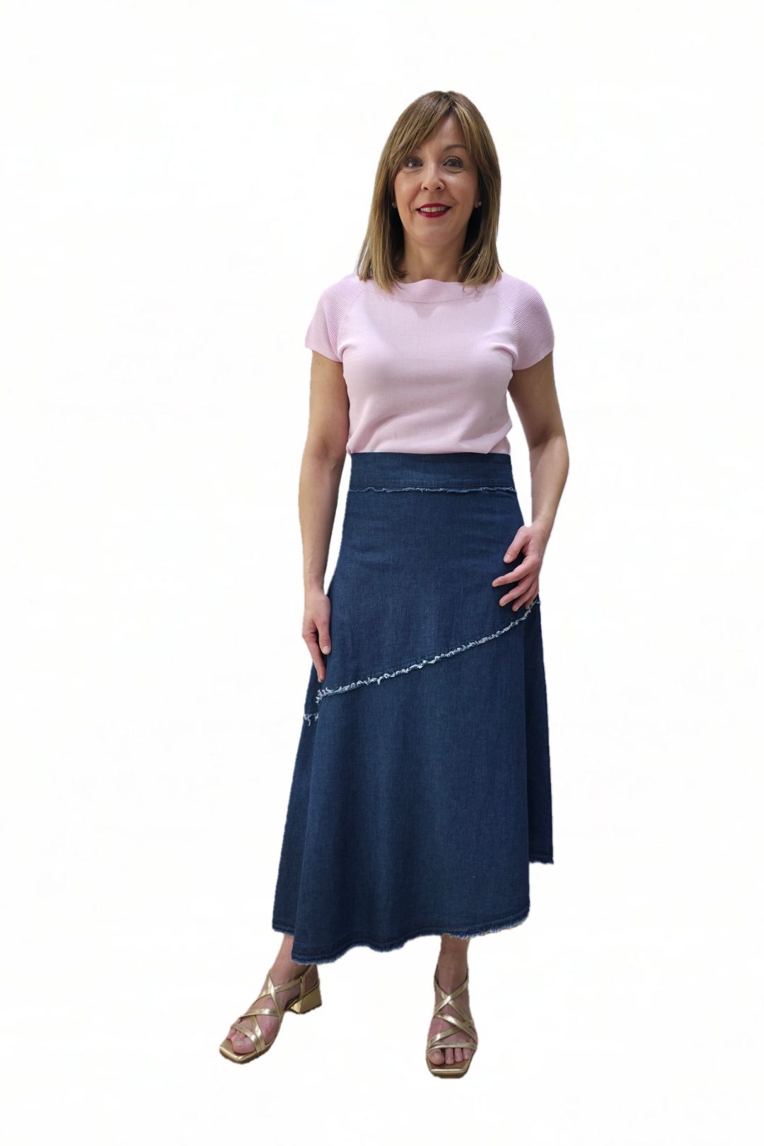 Falda Flecos Tencel WNT