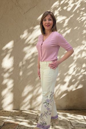 Pantalón Cambio Flores Tess Pocket