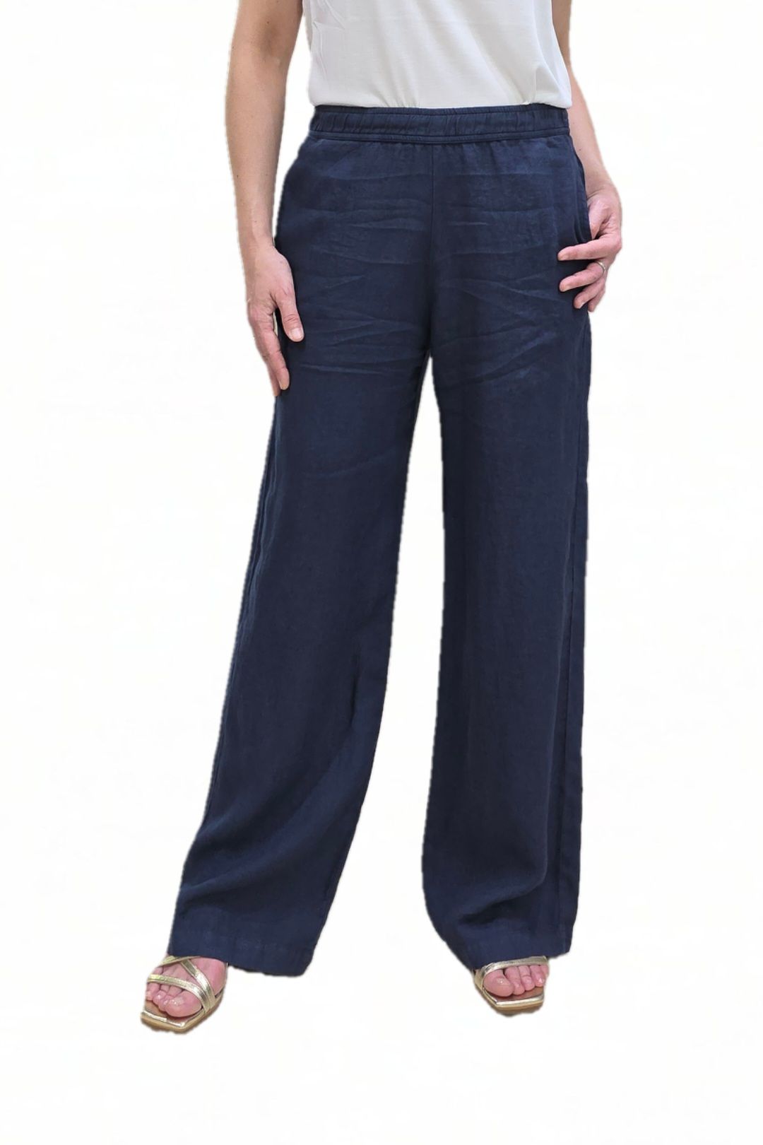 Pantalón Lino Marino Trovels